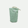 Teal Striped Tote